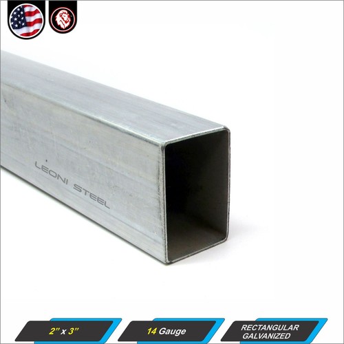 Galvanized rectangular - 3",